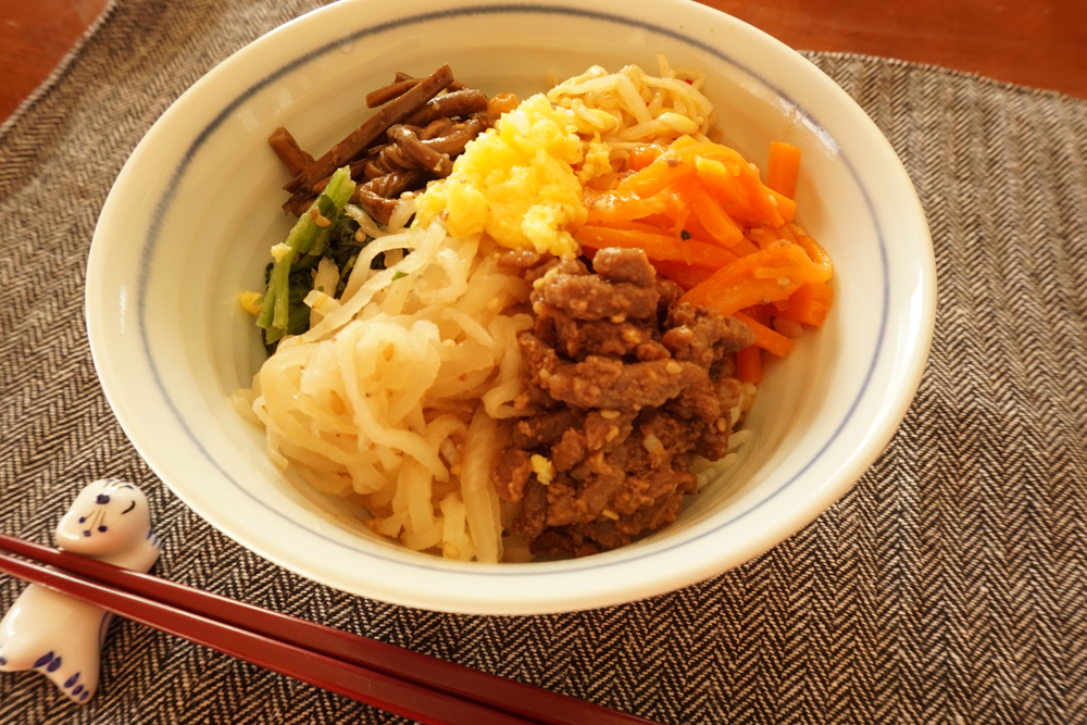 プルコギビビンバ丼